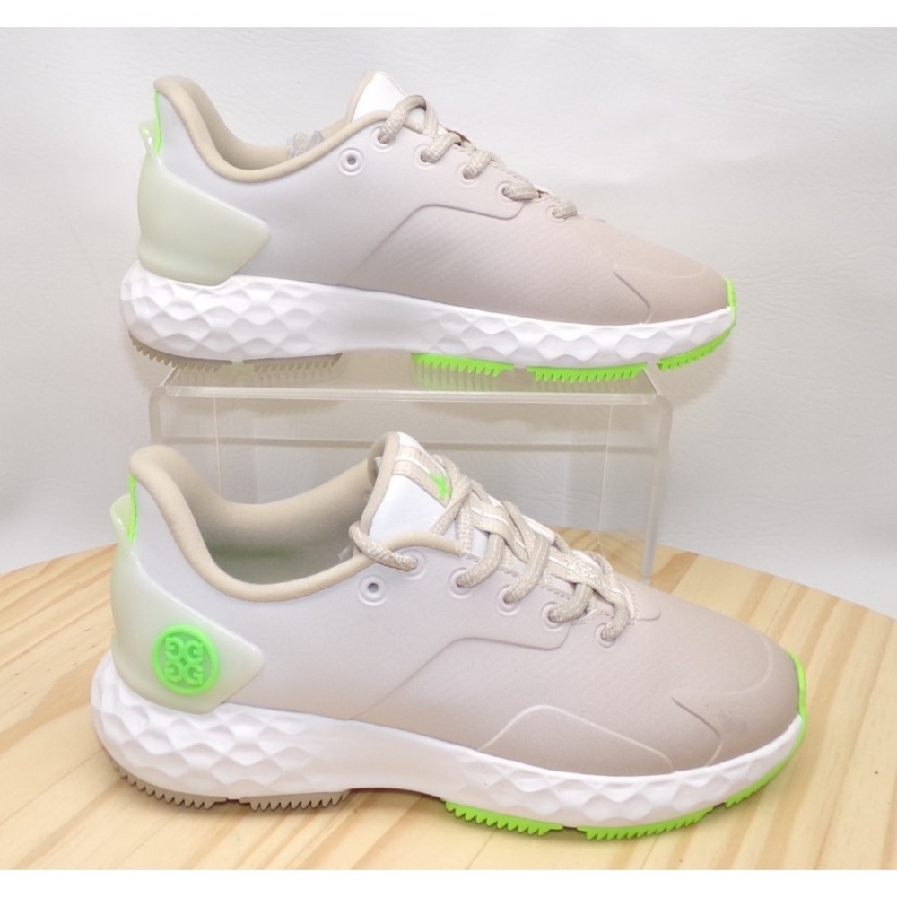 G/Fore MG4+ Gradient Golf Shoes Womens Stone / Tan Sz 11 Spikeless Sneakers NEW